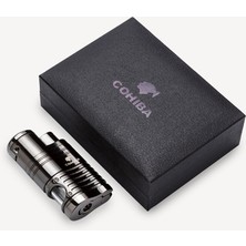Cohiba Dört Torch Delicili Puro Çakmağı Gunmetal