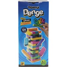 Toru Toys Torutoys  Toru Renkli Denge Oyunu 54 Parça