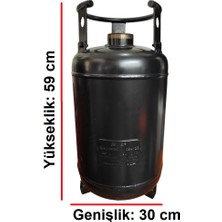 7A Mühendislik Karavan ve Tekne Marina Lpg Tankı 30 Litre Ø 300 x H 585