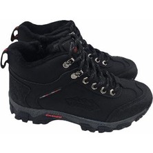 Stonex Siyah Içten Fermuarlı Kürklü Suya Direçli Bay Bayan Outdoor Bot
