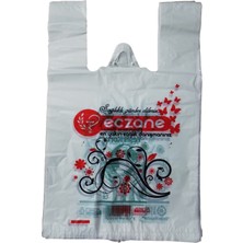 Merpak Ambalaj Bio Eczane Poşeti Baskılı Orta Boy Poşet 25 x 40 cm 5 kg 750'LI