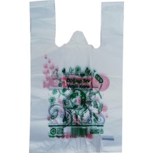 Merpak Ambalaj Bio Eczane Poşeti Baskılı Orta Boy Poşet 25 x 40 cm 5 kg 750'LI