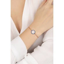 Lia Berto Rose Safir Taşlı Nazar 925 Ayar Gümüş Bileklik