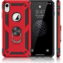 Hello-U Apple iPhone Xr 6.1 Inç Uyumlu Hibrit Pc Tpu Telefon Kılıfı (Yurt Dışından)