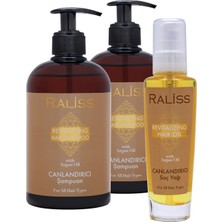 Raliss Argan Şampuan 2x + Argan Yağı