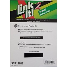 Oxford University Press Link It! 2 Student Book & Workbook With Practice Kit & Videos