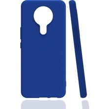 Coverzone Tecno Spark 6 Kılıf Bye Silikon Mavi