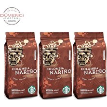 Starbucks Colombia Narino Çekirdek Kahve 250 gr x 3
