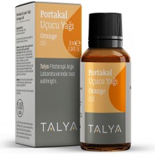 Talya Portakal Uçucu Yağı, %100 Saf ve Doğal, Seyreltilmemiş, 10 ml