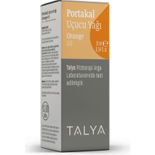 Talya Portakal Uçucu Yağı, %100 Saf ve Doğal, Seyreltilmemiş, 10 ml