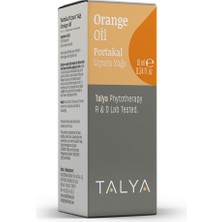 Talya Portakal Uçucu Yağı, %100 Saf ve Doğal, Seyreltilmemiş, 10 ml