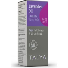 Talya Lavanta Uçucu Yağı, %100 Saf ve Doğal, Buhurdanlık ve Difüzör Yağı, 10 ml