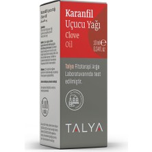 Talya Karanfil Uçucu Yağı, (Clove Essential Oil), %100 Saf ve Doğal, Bitkisel Aromaterapi Yağı, 10 ml