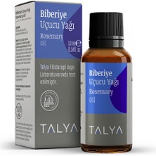 Talya Biberiye Uçucu Yağı, %100 Saf ve Doğal, Bitkisel Uçucu Yağ, 10 ml