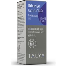 Talya Biberiye Uçucu Yağı, %100 Saf ve Doğal, Bitkisel Uçucu Yağ, 10 ml