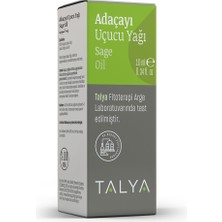 Talya Adaçayı Uçucu Yağı, %100 Saf ve Doğal, 10 ml