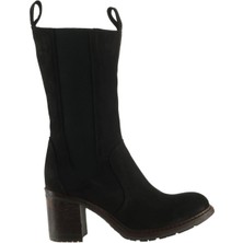 Bueno Shoes Siyah Nubuk 01 WT6101 Kdn Bot