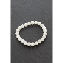Zeynep Büyükbay Aytaşı Doğal Taş Bileklik (8mm Küre Kesim)