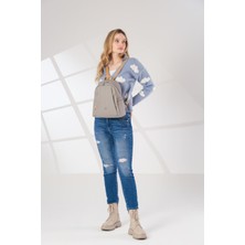 Just Polo Kadın Ayarlanabilir Askılı Çok Bölmeli Sırt Çantası PBU4040