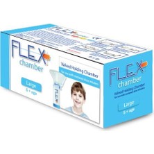 Deniz Pharma Flex Chamber Mavi Large 5+ Yaş