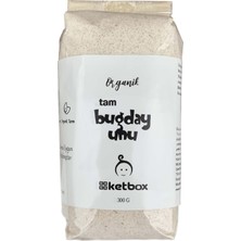 Ketbox Organik Tam Buğday Unu 300 gr