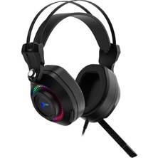 Lenovo Lecoo HT405 Kulak Üstü Rgb LED Aydınlatma Kablolu Gaming Oyuncu Kulaklık
