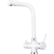 Bms Armatür Arıtmalı Evye Batarya Mat Beyaz (White) 379B