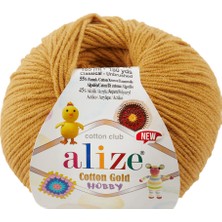 Alize Cotton Gold Hobby New 02 Safran 50 Gr.