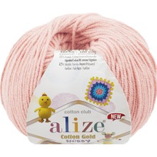 Alize Cotton Gold Hobby New El Örgü İpi Pudra Pembesi 393