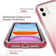 Hello-U Apple iPhone  11 6.1 Inç Uyumlu Tpu Koruyuculu Telefon Kılıfı  - Kırmızı (Yurt Dışından)