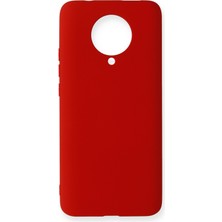 Zipax Xiaomi Redmi K30 Pro Kılıf Nano Içi Kadife  Silikon - Kırmızı