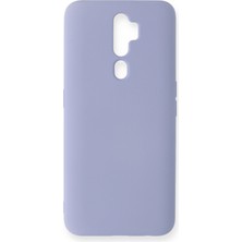 Zipax Oppo A9 2020 Kılıf Nano Içi Kadife  Silikon - Lila