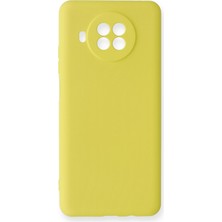 Zipax Xiaomi Redmi Note 9 Pro 5g Kılıf Nano Içi Kadife  Silikon - Sarı
