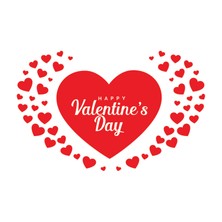 Atalya Reklam Happy Valenti̇ne's Day & 14 Şubat Sevgi̇li̇ler Günü Sti̇cker 2