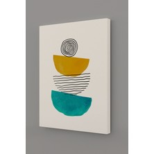 Stella Store Soyut Modern Minimal  Kanvas Tablosu 3'lü Canvas Tablo Seti