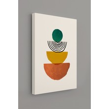 Stella Store Soyut Modern Minimal  Kanvas Tablosu 3'lü Canvas Tablo Seti