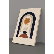 Stella Store Soyut Modern Minimal  Kanvas Tablosu 3'lü Canvas Tablo Seti