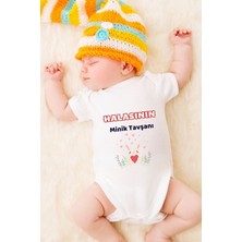Tuğba Baby Özel Tasarım Bebek Zıbın - Çıtçıtlı Body (Halasının Minik Tavşanı )