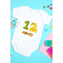 Tuğba Baby Özel Tasarım Bebek Zıbın - Çıtçıtlı Body (12 Month )