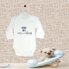 Tuğba Baby Adana Silüetli Baskılı Bebek Zıbını