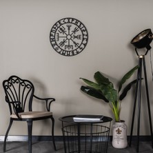 Diken Ragnarok Viking Sembolü Odin Valhala Ahşap Duvar Tablosu