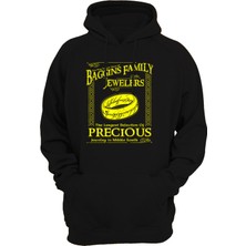 Remonz Lotr Yüzüklerin Efendisi Baggins Baskılı 3 Ipl. Şardonlu, Içi Polar, KALIN(600GR) Hoodie