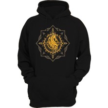 Remonz Lotr Yüzüklerin Efendisi Rohan Baskılı 3 Ipl. Şardonlu, Içi Polar, KALIN(600GR) Hoodie