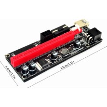 Oem Riser VER009S USB 3.0 Pcı-E 1x - 16X Riser Kart RSV009