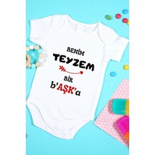 Tuğba Baby Özel Tasarım Bebek Zıbın - Çıtçıtlı Body (Benim Teyzem Bir B'aşk'a!)