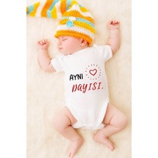 Tuğba Baby Özel Tasarım Bebek Zıbın - Çıtçıtlı Body (Aynı Dayısı!)