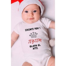 Tuğba Baby Özel Tasarım Bebek Zıbın - Çıtçıtlı Body (Sıkıntı Yok Teyzem Olaya El Attı.!)