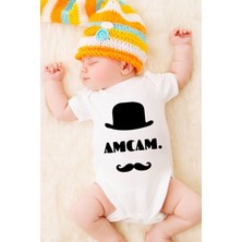 Tuğba Baby Bebek Zıbın Çıtçıtlı Body Amcam