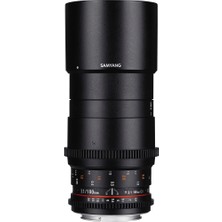 Samyang 100 mm T3.1 Vdslr Makro Sine Lens Sony E Uyumlu