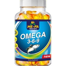 Mefa Naturals Omega 3-6-9 200 Softgels Balık Yağı 1600 Mg Keten Tohumu ve Lineolik Asit Içerir